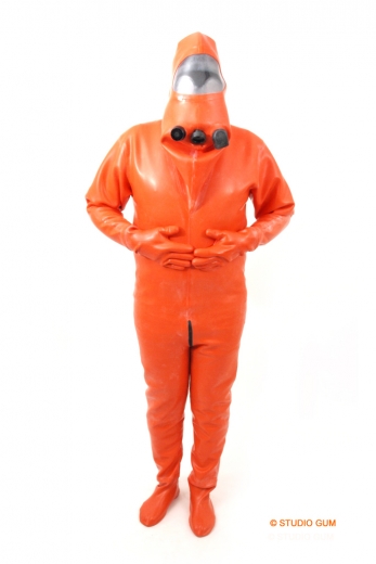 Latex Ganzanzug GA 4-D, stärkere Ausführung