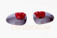 Verspiegelte Augengläser Typ 6